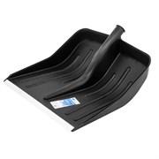 Лопата для уборки снега пластиковая, 420 х 425 мм, без черенка, Сибртех 18658