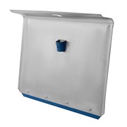 Лопата для уборки снега тротуарная, алюминиевая, 500 х 400 мм, без черенка, Сибртех 18661