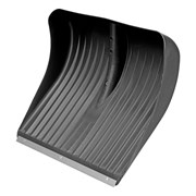 Лопата для уборки снега пластиковая, 450 х 430 мм, без черенка, Сибртех 18663