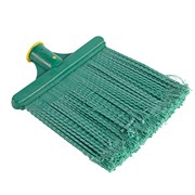 Метла полипропиленовая, 240 х 160 мм, плоская распушенная, без черенка, Сибртех 18696