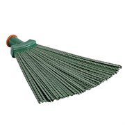 Метла полипропиленовая, 295 х 255 мм, веерная, без черенка, Сибртех 18697