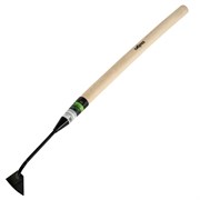 Мотыга стальная, 60 х 80 х 780 мм, узкая, деревянный черенок, Сибртех 18713