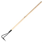 Мотыга стальная, 170 х 45 х 1380 мм, деревянный черенок, Сибртех 18717