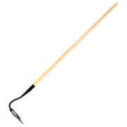 Мотыга стальная усиленная, 170 х 60 х 1430 мм, деревянный черенок, Сибртех 18720