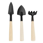 Набор по уходу за комнатными растениями, деревянные рукоятки, 3 предмета, Palisad 18728