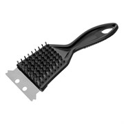 Щетка для чистки гриля 20 см, 2 в 1 (щетка, скребок) Camping Palisad 18851