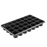 Кассета для рассады, 520 х 310 х 60 мм, 28 ячеек, полистирол, 18862