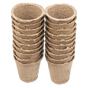 Горшочек для рассады, 80 х 80 мм, торфяной, 20 шт, 18887