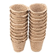 Горшочек для рассады, 60 х 60 мм, торфяной, 20 шт, 18890