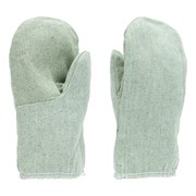 Рукавицы утепленные, брезентовые, огнеупорные, ватин, 2 размер Сибртех 18925