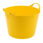 Ведро гибкое сверхпрочное, 14 л, желтое, Сибртех 18957