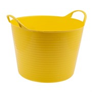 Ведро гибкое сверхпрочное, 40 л, желтое, Сибртех 18960