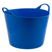 Ведро гибкое сверхпрочное, 40 л, синее, Сибртех 18961