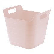 Ведро гибкое сверхпрочное, 26 л, розовое, Сибртех 18967