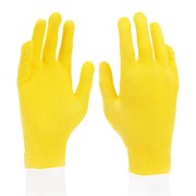 Перчатки Нейлон, 13 класс, цвет лимон, L 18987