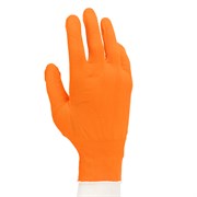 Перчатки Нейлон, 13 класс, оранжевые, XL 18993