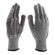 Перчатки трикотажные, акрил, ПВХ гель, 