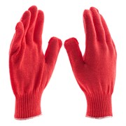 Перчатки трикотажные, акрил, коралл, оверлок Сибртех 19028