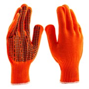 Перчатки трикотажные, акрил, ПВХ гель, 