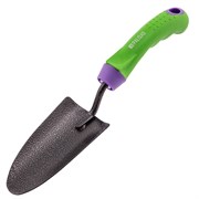 Совок посадочный узкий, 65 х 300 мм, стальной, обрезиненная эргономичная рукоятка, Era, Palisad 19058