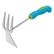 Мотыжка комбинированная, 70 х 290 мм, нержавеющая сталь, двухкомпонентная рукоятка, Premium Plus, Palisad 19069
