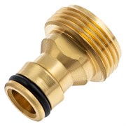 Адаптер латунный, 3/4, внешняя резьба Palisad 19217