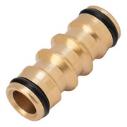 Переходник-Соединитель латунный, штуцерный Palisad 19240