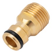 Адаптер латунный, 1/2, внешняя резьба Palisad 19250