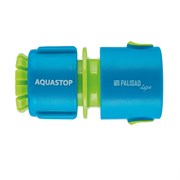 Соединитель пластмассовый, быстросъемный для шланга 1/2, аквастоп, Luxe Palisad 19261