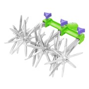 Культиватор садовый, 3 пары колес, съемная рукоятка (для одной пары колес) Palisad 19329