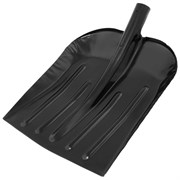 Лопата для уборки снега стальная эмалированная, 330 х 365 мм, без черенка, Сибртех 19370