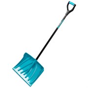 Лопата для уборки снега пластиковая Luxe,460 х 335 х 1300 мм, металлопластиковый черенок, Palisad 19387