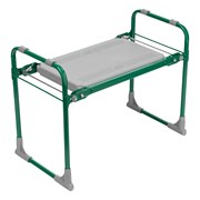 Скамейка садовая Nika, зеленая, 19403