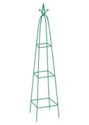 Пирамида садовая декоративная для вьющихся растений, 198 х 33 см, пирамида Palisad 19479