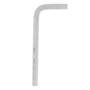 Ключ имбусовый HEX, 7 мм, 45x, закаленный, никель Сибртех 15010