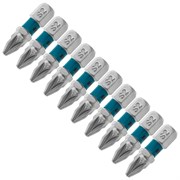 Бита РZ2 х 25, сталь S2, 10 шт. Gross 14561