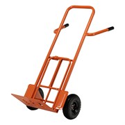 Тележка ручная двухколесная TTP2-01.00.000, грузоподъемность 190 кг, пневматические колеса d 260 мм, платформа 580 х 290 мм Сибртех 19605