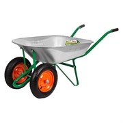 Тачка садовая, два колеса, грузоподъемность 170 кг, объем 78 л Palisad 19609