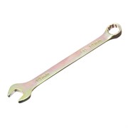 Ключ комбинированный, 14 мм, желтый цинк Сибртех 15027