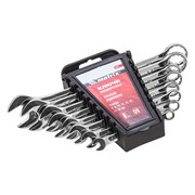 Набор ключей комбинированных, 6-19 мм, 8 шт, CrV, полированный хром Matrix 15098