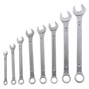 Набор ключей комбинированных, 6-19 мм, хромированные, 8 шт, Sparta 15100