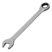 Ключ комбинированный трещоточный, 19 мм, CrV, зеркальный хром Matrix Professional 15152