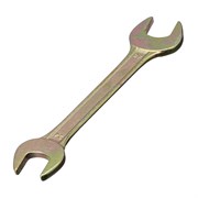 Ключ рожковый, 24 х 27 мм, желтый цинк Сибртех 15253