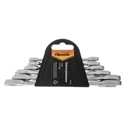 Набор ключей рожковых, 6 х 17 мм, 6 шт, хромированные Sparta 15285