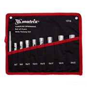 Набор ключей трубчатых торцевых 9 предметов Matrix 15332