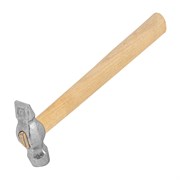 Молоток слесарный, 400 г, круглый боек, деревянная рукоятка 15440