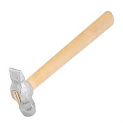 Молоток слесарный, 500 г, круглый боек, деревянная рукоятка 15443