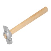 Молоток слесарный, 600 г, круглый боек, деревянная рукоятка 15446