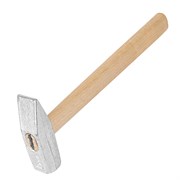 Молоток слесарный, 800 г, квадратный боек, деревянная рукоятка 15449