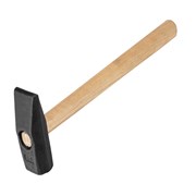 Молоток слесарный, 1000 г, квадратный боек, деревянная рукоятка 15451